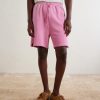 Logo-Embroidered Cotton Shorts - FR Logo-Embroidered Cotton Shorts - FR
