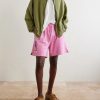 Logo-Embroidered Cotton Shorts - OU Logo-Embroidered Cotton Shorts - OU