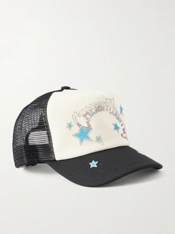 This is Cherry Country Canvas and Mesh Trucker Cap This is Cherry Country Canvas and Mesh Trucker Cap