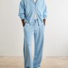 Distressed Cotton-Fleece Zip-Up Hoodies - OU Distressed Cotton-Fleece Zip-Up Hoodies - OU