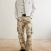 Corduroy-Trimmed Denim Jacket - OU