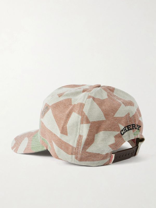 America's Favorite Logo-Embroidered Printed Cotton Cap - BK America's Favorite Logo-Embroidered Printed Cotton Cap - BK