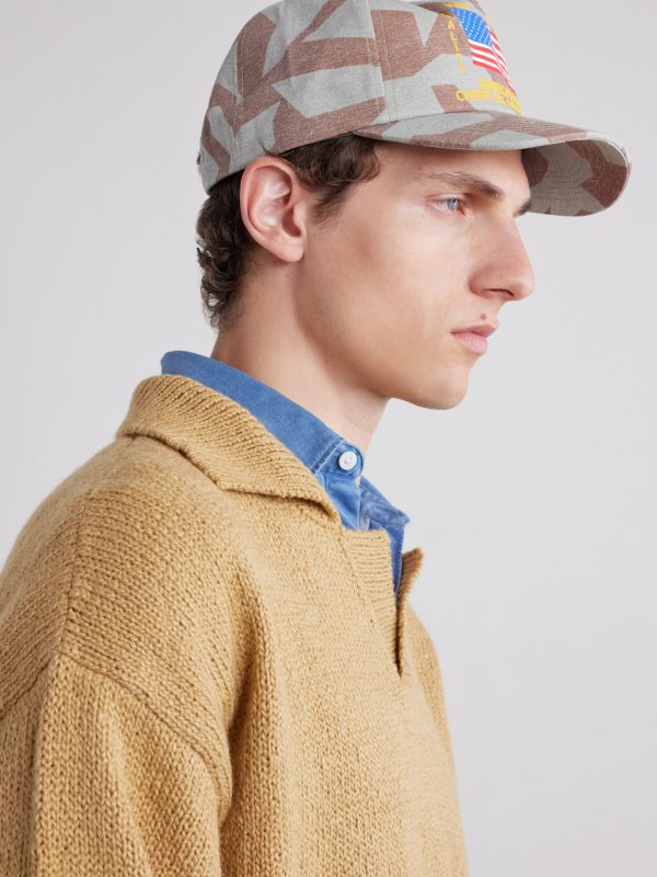 America's Favorite Logo-Embroidered Printed Cotton Cap - OU America's Favorite Logo-Embroidered Printed Cotton Cap - OU