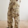 Wide-Leg Camouflage-Print Cotton Trousers - CU Wide-Leg Camouflage-Print Cotton Trousers - CU