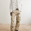 Wide-Leg Camouflage-Print Cotton Trousers - OU Wide-Leg Camouflage-Print Cotton Trousers - OU