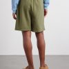 Logo-Embroidered Cotton Shorts - BK Logo-Embroidered Cotton Shorts - BK