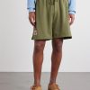 Logo-Embroidered Cotton Shorts - FR Logo-Embroidered Cotton Shorts - FR