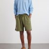 Logo-Embroidered Cotton Shorts - OU Logo-Embroidered Cotton Shorts - OU