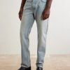 Straight-Leg Distressed Jeans - FR Straight-Leg Distressed Jeans - FR