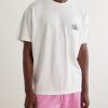 Logo-Embroidered Cotton-Jersey T-Shirt - FR Logo-Embroidered Cotton-Jersey T-Shirt - FR