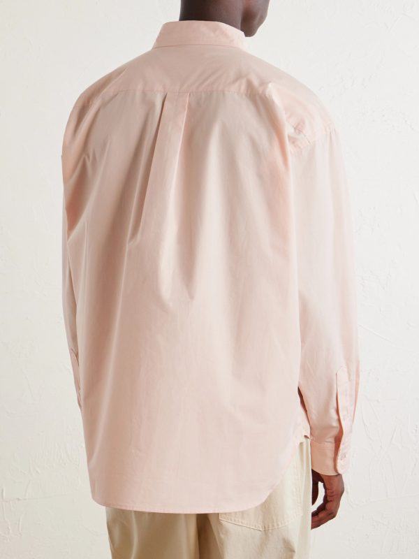 Button-Down Cotton-Poplin Shirt - BK