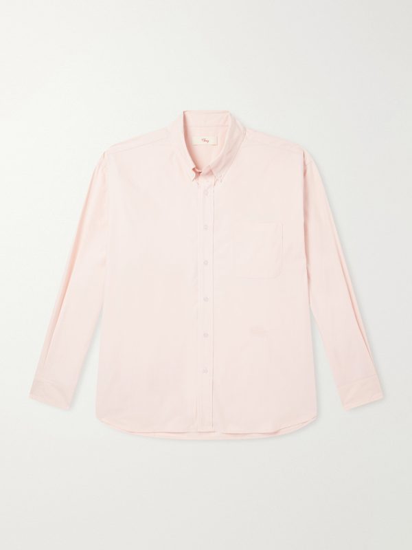 Button-Down Cotton-Poplin Shirt