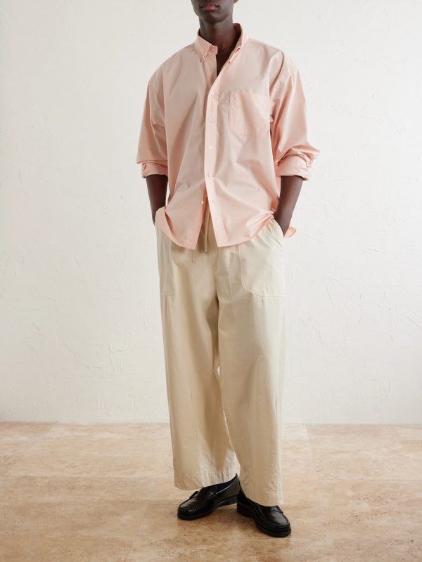 Button-Down Cotton-Poplin Shirt - OU