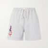 Logo-Embroidered Cotton Shorts Logo-Embroidered Cotton Shorts