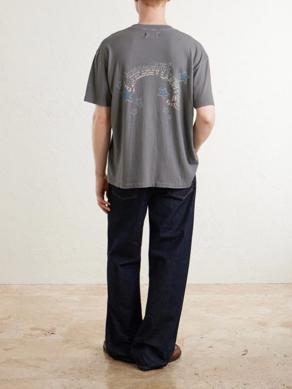 Printed Cotton-Jersey T-Shirt - BK