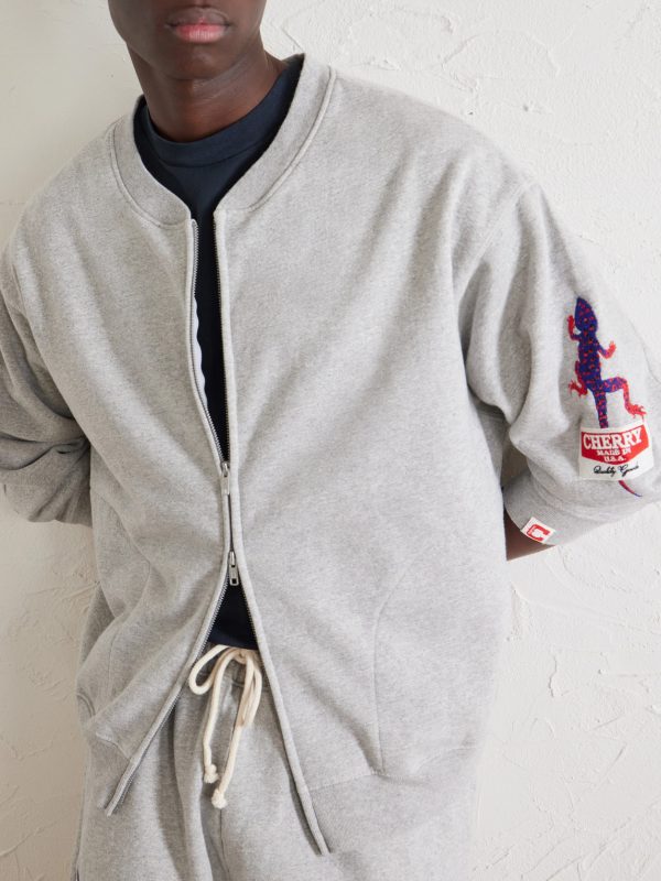 Logo-Embroidered Cotton-Jersey Zip-Up Sweatshirt - CU Logo-Embroidered Cotton-Jersey Zip-Up Sweatshirt - CU