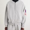 Logo-Embroidered Cotton-Jersey Zip-Up Sweatshirt - FR Logo-Embroidered Cotton-Jersey Zip-Up Sweatshirt - FR