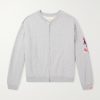 Logo-Embroidered Cotton-Jersey Zip-Up Sweatshirt Logo-Embroidered Cotton-Jersey Zip-Up Sweatshirt
