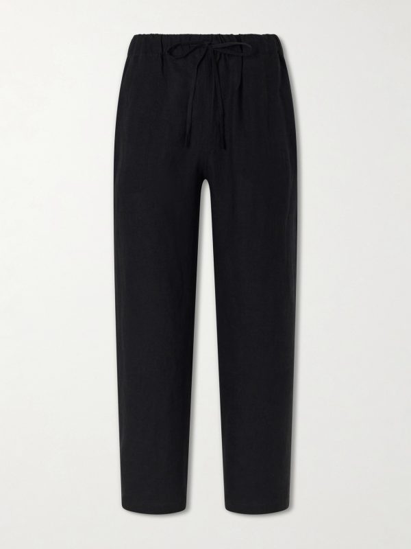 Wide-Leg Linen Trousers Wide-Leg Linen Trousers