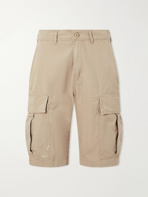 Wide-Leg Cargo Cotton Shorts Wide-Leg Cargo Cotton Shorts