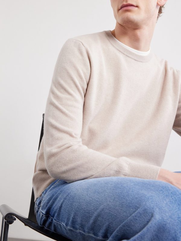 Benji Crew Neck Cashmere Sweater - CU Benji Crew Neck Cashmere Sweater - CU