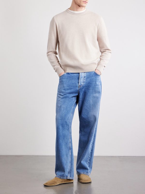 Benji Crew Neck Cashmere Sweater - OU Benji Crew Neck Cashmere Sweater - OU