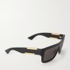 Aviator-Frame Acetate Sunglasses - FR Aviator-Frame Acetate Sunglasses - FR