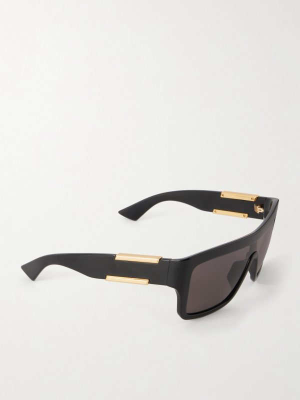 Aviator-Frame Acetate Sunglasses - FR Aviator-Frame Acetate Sunglasses - FR