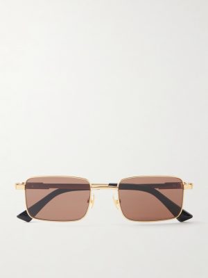 Square-Frame Gold-Tone Metal Sunglasses Square-Frame Gold-Tone Metal Sunglasses
