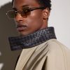 Square-Frame Silver-Tone Metal Sunglasses - BK