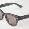 Round-Frame Acetate Sunglasses - CU