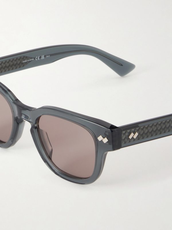 Round-Frame Acetate Sunglasses - CU
