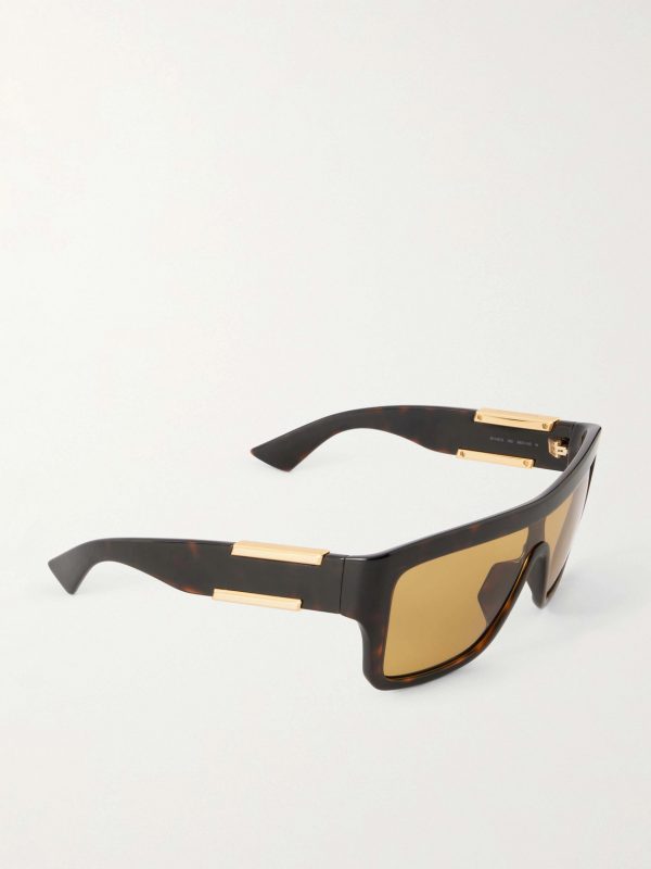 Aviator-Style Acetate Sunglasses - FR