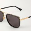Aviator-Style Acetate and Gold-Tone Sunglasses - CU Aviator-Style Acetate and Gold-Tone Sunglasses - CU
