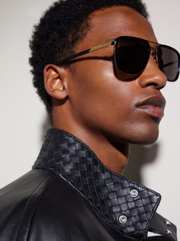 Aviator-Style Acetate and Gold-Tone Sunglasses - OU Aviator-Style Acetate and Gold-Tone Sunglasses - OU