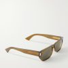 Square-Frame Acetate Sunglasses - FR Square-Frame Acetate Sunglasses - FR