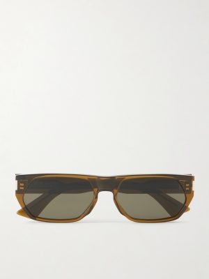 Square-Frame Acetate Sunglasses