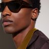 Square-Frame Acetate Sunglasses - OU Square-Frame Acetate Sunglasses - OU