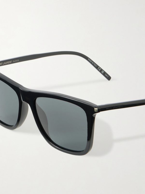 Squared-Frame Acetate Sunglasses - CU Squared-Frame Acetate Sunglasses - CU
