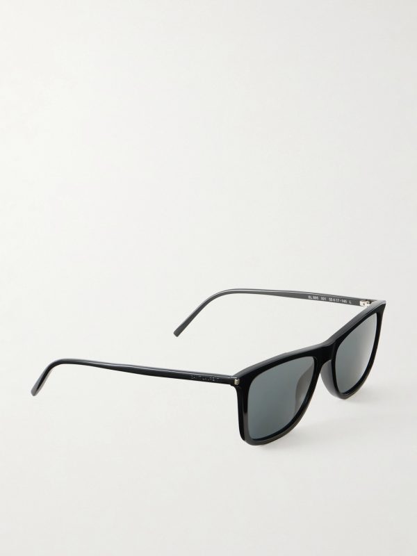Squared-Frame Acetate Sunglasses - FR Squared-Frame Acetate Sunglasses - FR