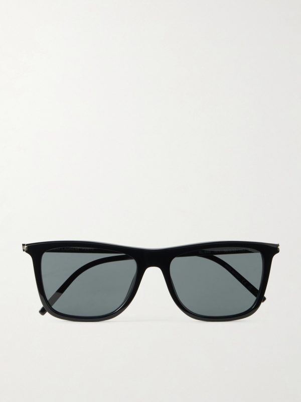 Squared-Frame Acetate Sunglasses Squared-Frame Acetate Sunglasses