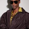 Square-Frame Acetate Sunglasses - BK