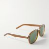 Square-Frame Acetate Sunglasses - FR