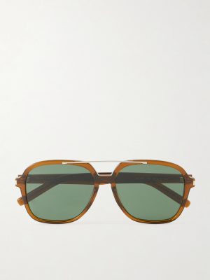 Square-Frame Acetate Sunglasses
