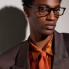 Squared-Frame Acetate Sunglasses - BK