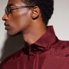 Aviator-Style Silver-Tone Sunglasses - BK