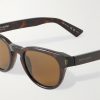 Rounded-Frame Acetate Sunglasses - CU Rounded-Frame Acetate Sunglasses - CU