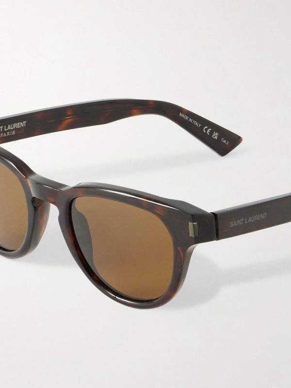 Rounded-Frame Acetate Sunglasses - CU Rounded-Frame Acetate Sunglasses - CU