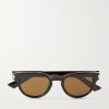 Rounded-Frame Acetate Sunglasses Rounded-Frame Acetate Sunglasses