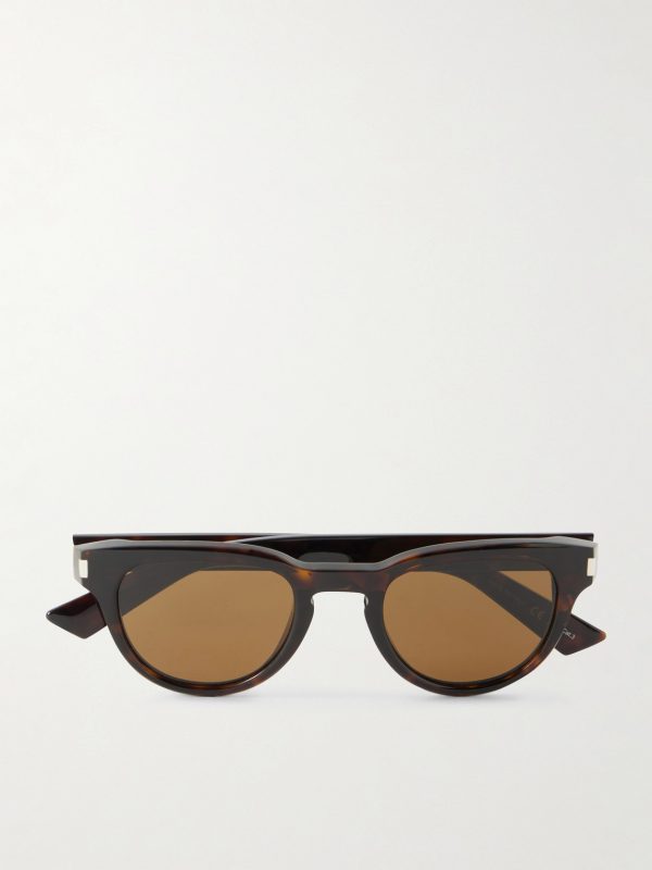 Rounded-Frame Acetate Sunglasses Rounded-Frame Acetate Sunglasses